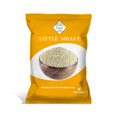 SWASTH Unpolished and Natural Millet Combo Pack of 5 - 1Kg Each (Foxtail, Kodo, Browntop, Little, Barnyard Millets)