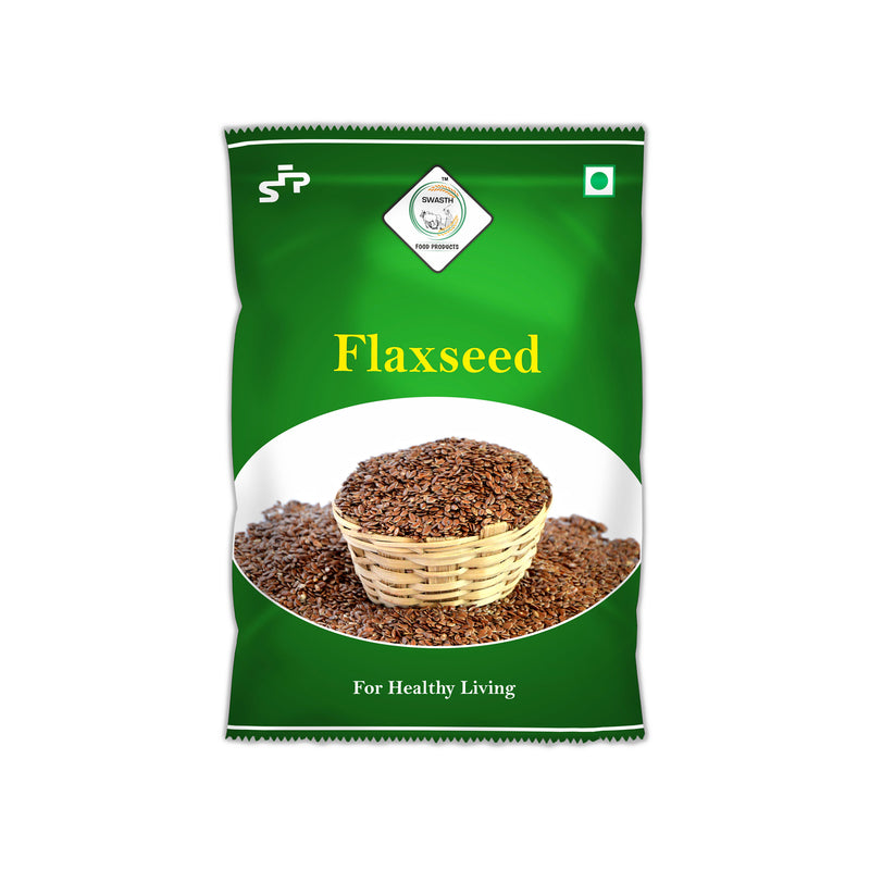 Swasth Natural Flaxseed (Other Names of Flaxseed - Agase, Jawas or Alashi, Ali Vidai, Tishi or Pesi, Avise Ginzalu)