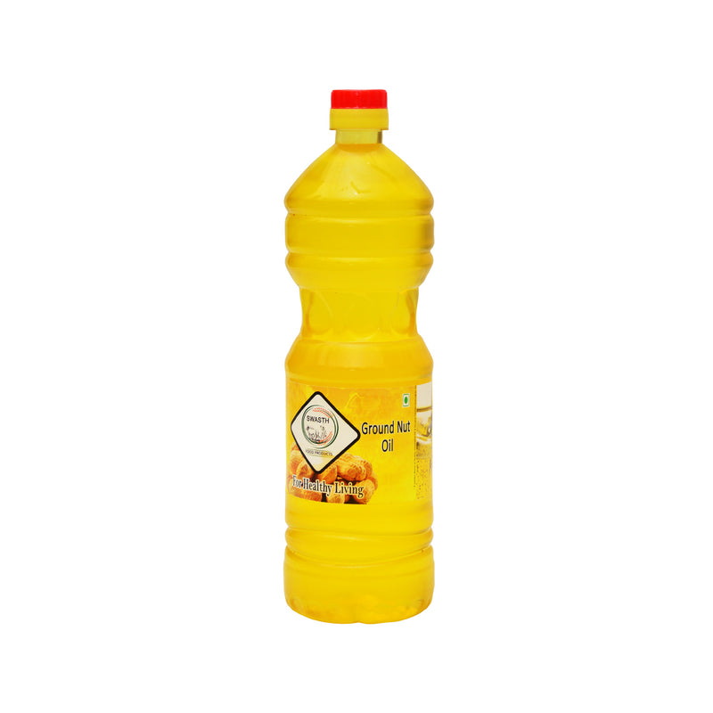 Swasth Coldpressed Groundnut Oil 1 ltr