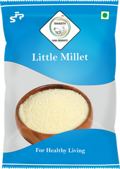 SWASTH Unpolished And Natural Little Millet 05kg - Pack of 5 - 1Kg Each  (Other Names Of Little Millet Kutki, Shavan, Saamai, Sama, Samalu, Saame, Save Chama, Sava, Halvi, Vari, Swank, Gajro, Kuri, Sama, Suan)