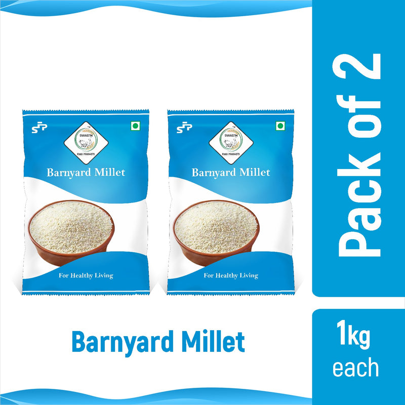 Swasth Unpolished and Natural Barnyard Millet |Sama chawal(Other Names Of Barnyard Millet - Udalu ,Jhangora, Sanwa, Kuthiravali (Kuthiraivolly), Udalu, Kodisama, Oodalu, Kavadapullu, Swank, Shyama Khira Cereals)